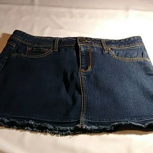 2 BWU, to be with you Jean Com. Skirt 13 Blue